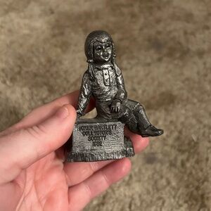 Michael Ricker Charming Pewter Figurine - Collector’s 1982